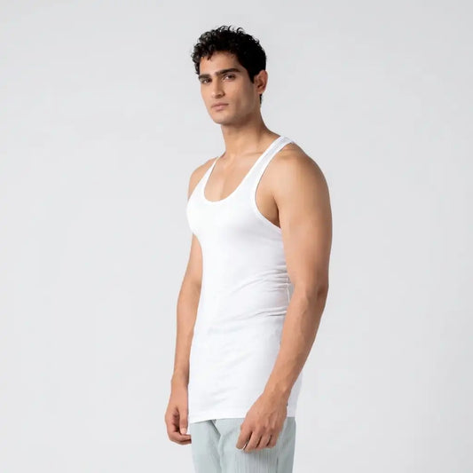 Odour-Free Cotton Vest Pack of 3