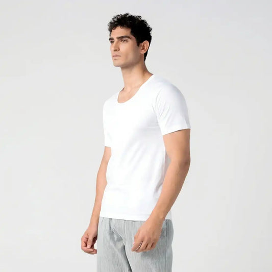 Odour-Free Cotton Sleeved Vest (Pack of 3)