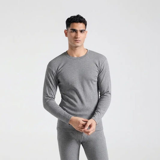 Full Sleeves Premium Thermal Warmer Suit (Grey)