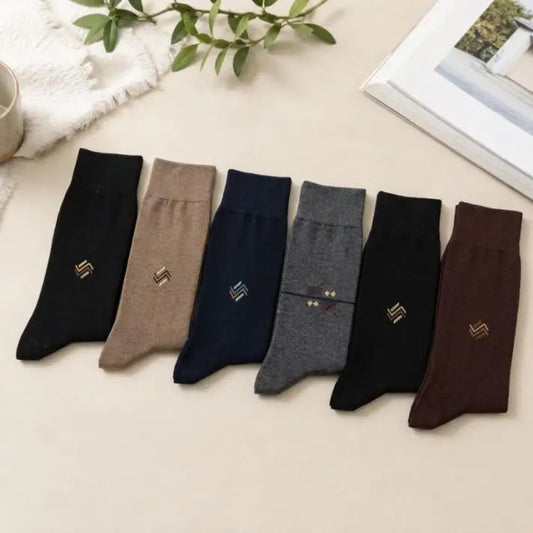 Men’s Cotton Lycra Full Socks | Pack of 6 Pair | 12 no.