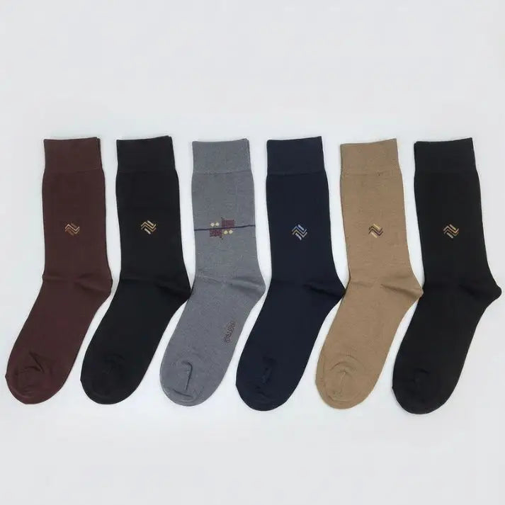 Men’s Cotton Lycra Full Socks | Pack of 6 Pair | 12 no.