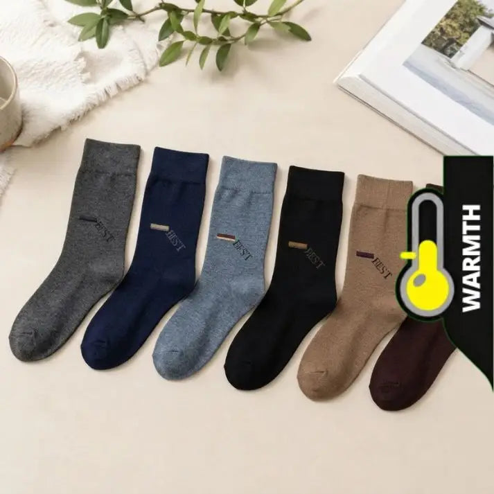 Men’s Cotton Lycra Full Socks | Pack of 6 Pair | 9 no.