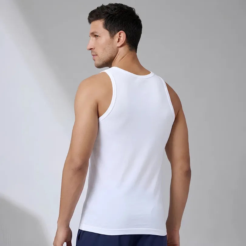 Odour-Free Cotton Vest Pack of 2