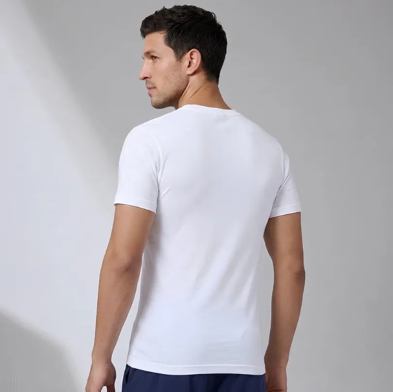 Odour-Free Cotton Sleeved Vest