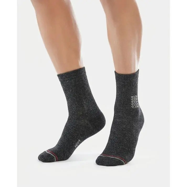 Lamb’s Wool Full-Length Socks | Pack of 5 Pairs | Arrow Pattern