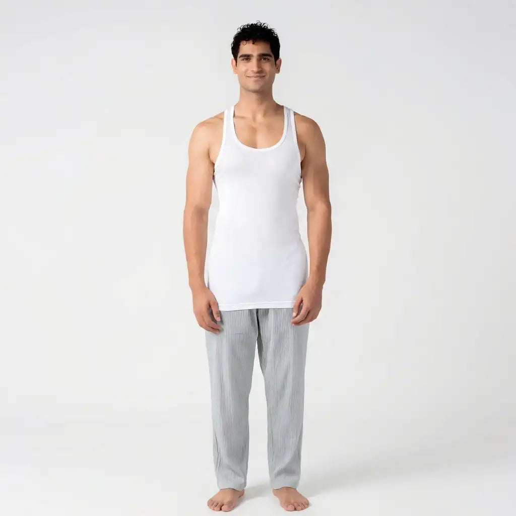 Odour-Free Cotton Vest Pack of 3