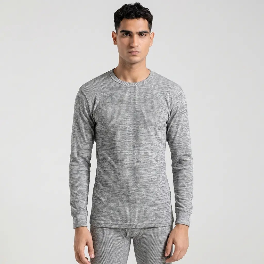 Full Sleeves Premium Thermal Warmer Suit (Grey)