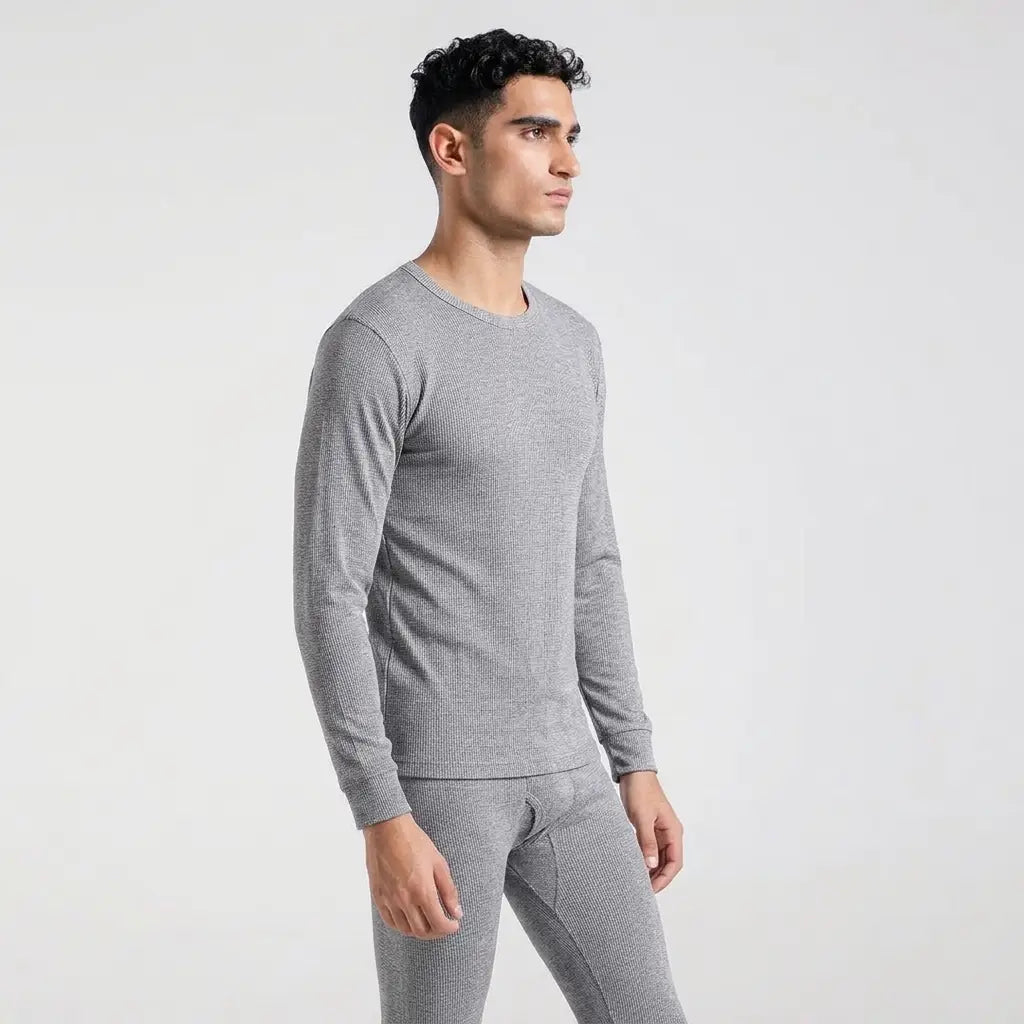 Full Sleeves Premium Thermal Warmer Suit (Grey)