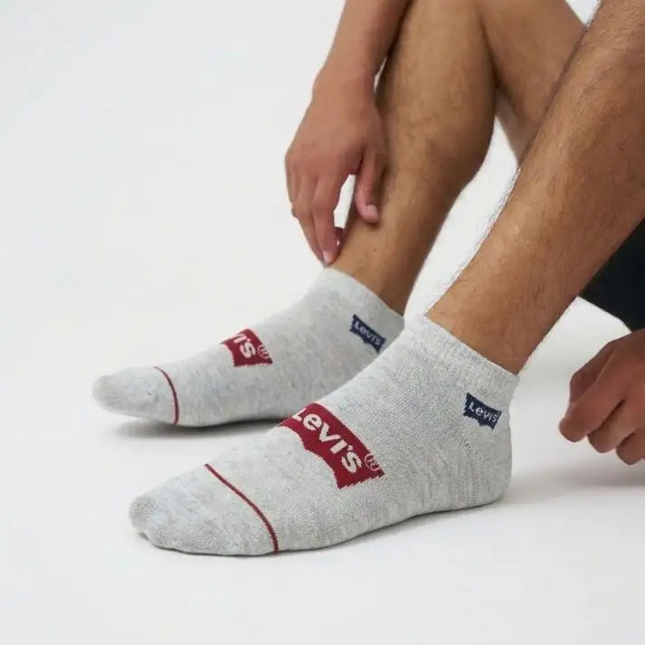 Premium Cotton Ankle Socks - Levies - Pack of Six