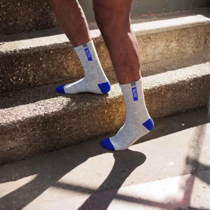 Men’s Athletic Crew Socks (5 Pairs) YDR Pattern