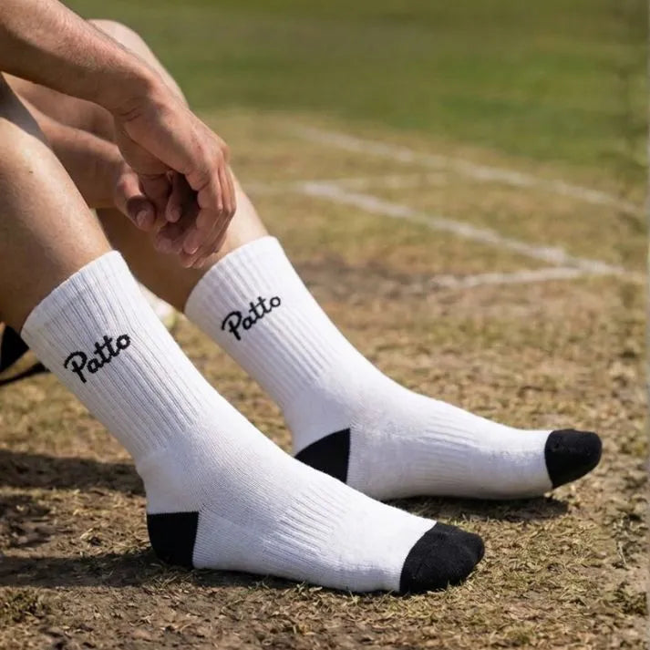 Men’s Athletic Crew Socks 5 Pairs Patto Pattern