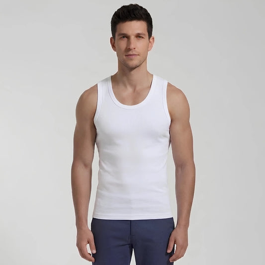 Odour-Free Cotton Vest Pack of 3